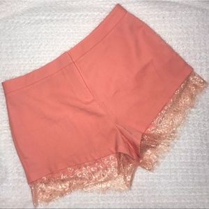 Charlotte Russe Lace Shorts